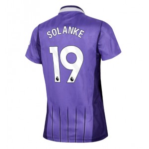 Tottenham Hotspur Dominic Solanke #19 Jalkapallovaatteet Naisten Kolmaspaita 2026-27 Lyhythihainen